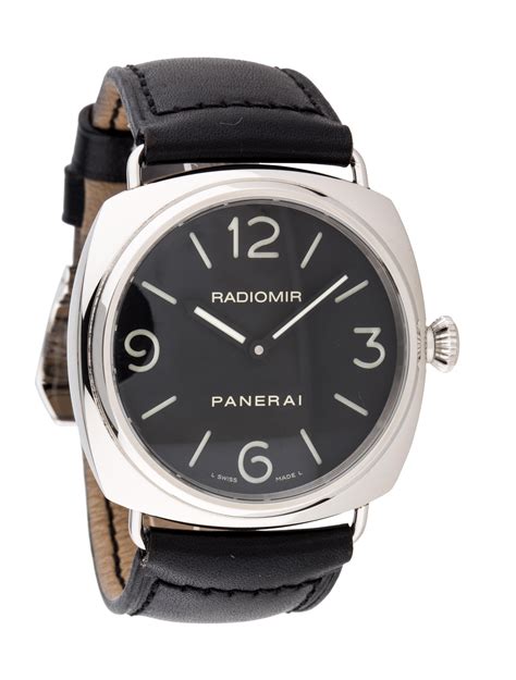 panerai radiomir automatic watch swead band|Panerai watch band sizes.